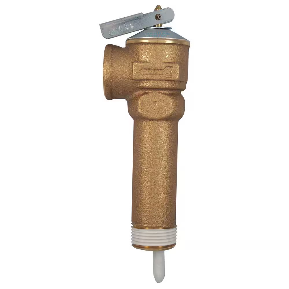 Cash Acme 3/4 in. NCLX-A Temperature and Pressure Relief Valve 3-1/2 in. Shank
