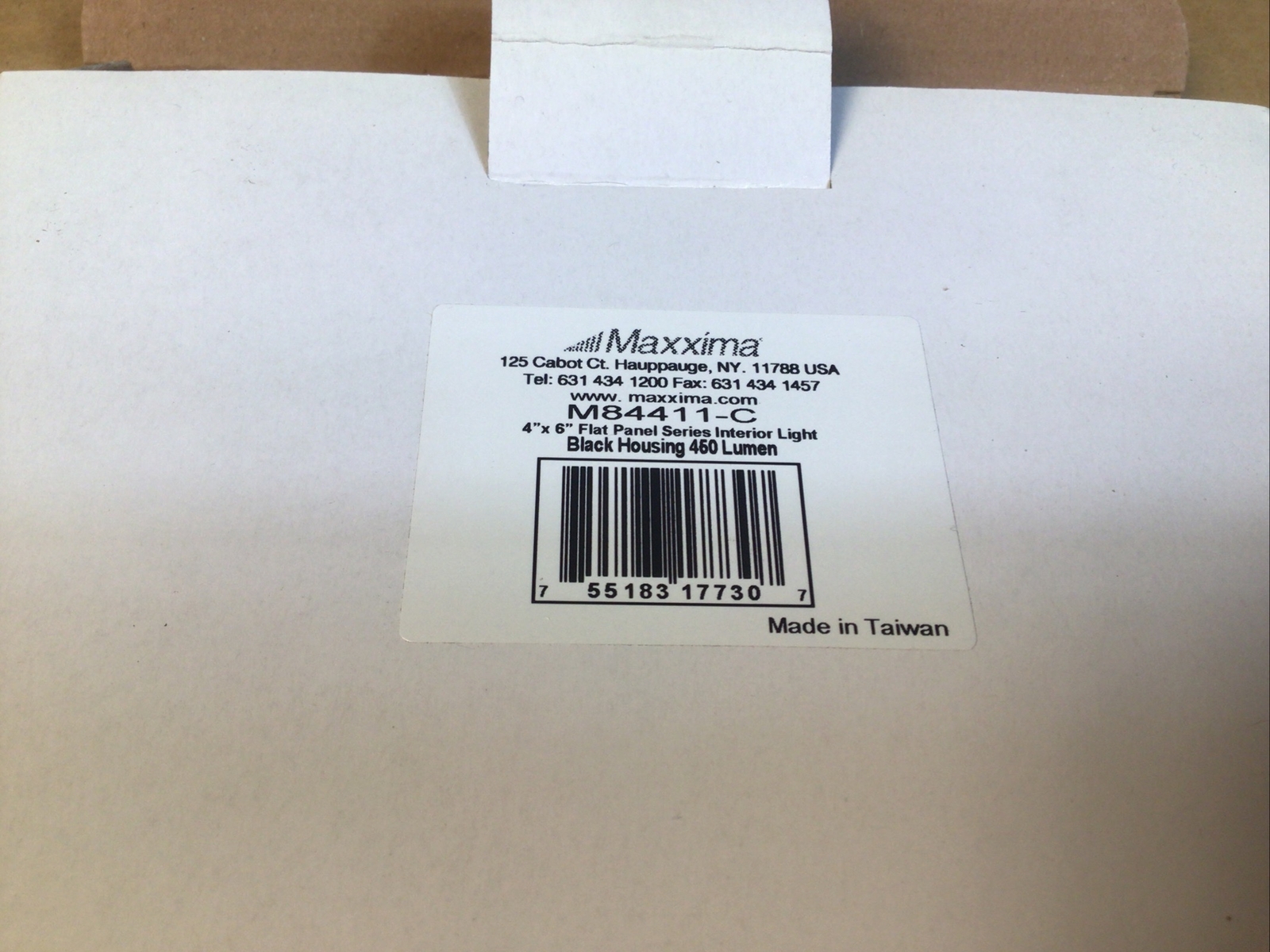 Maxxima M84411-C 4” X6” Rectangular Flat Panel Series Interior Cargo Light ￼Led
