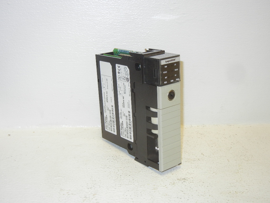 ALLEN BRADLEY 1756-L55/A USED PROCESSOR UNIT W/ 1756-M13/A 1756L55A