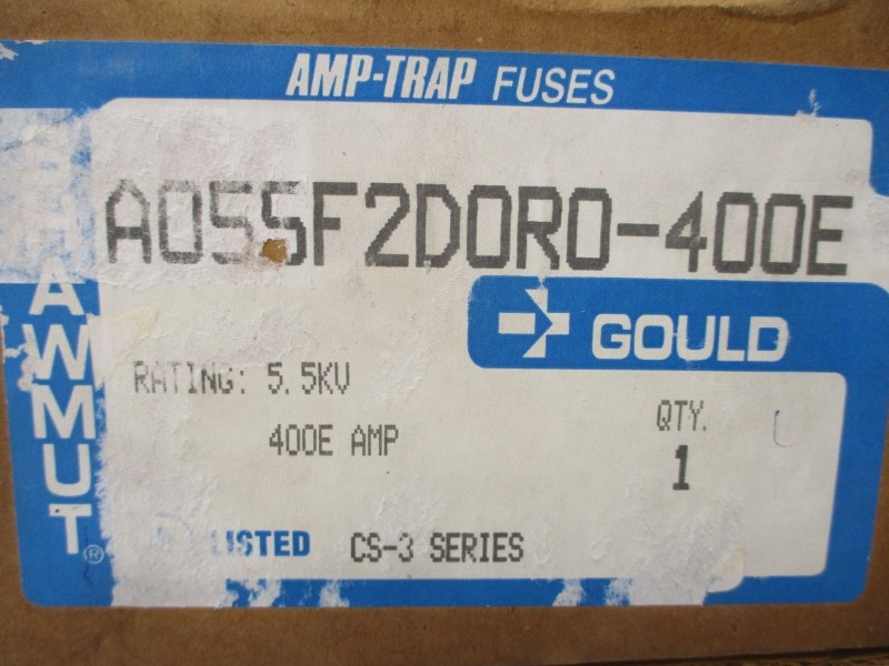 GOULD SHAWMUT A055F2D0R0-400E SER. CS-3 400EA NSMP