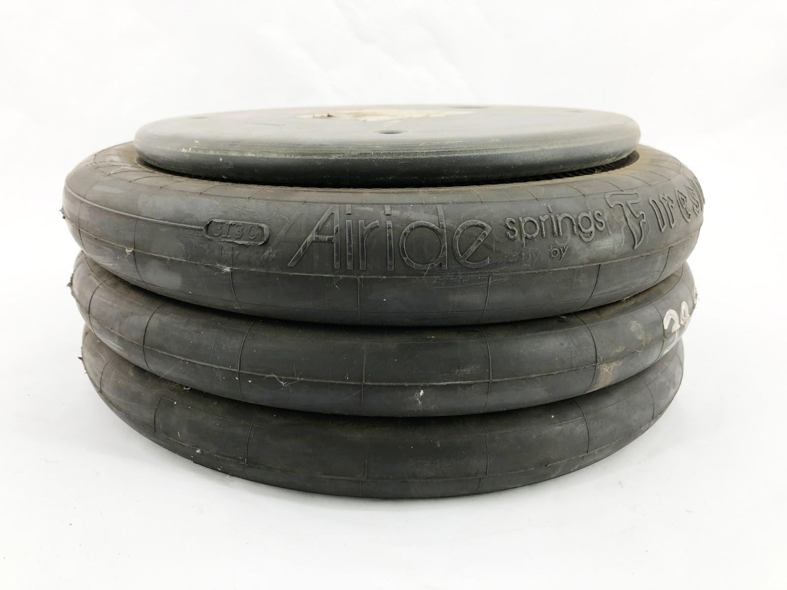 Firestone W01-358-7802 Air Spring Triple Conv. 3/4NPT 313C 4X3/8BN – No Box