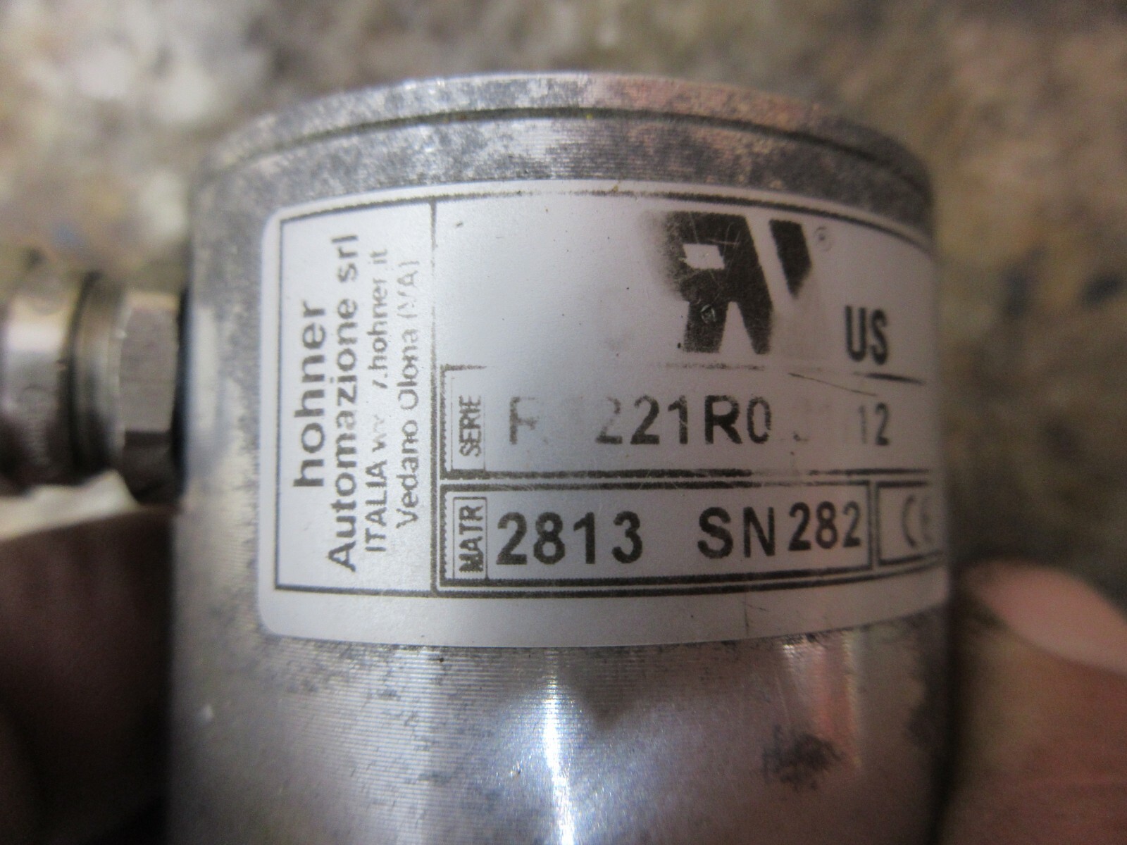 HOHNER AUTOMAZIONE SRL 2813 SN282 CNC ENCODER 2813SN282