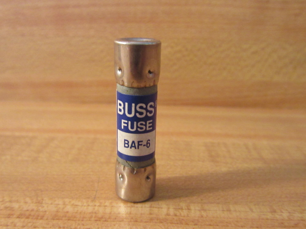 Buss BAF-6 Bussmann Fuse Cross Ref 6C169 (Pack of 30)