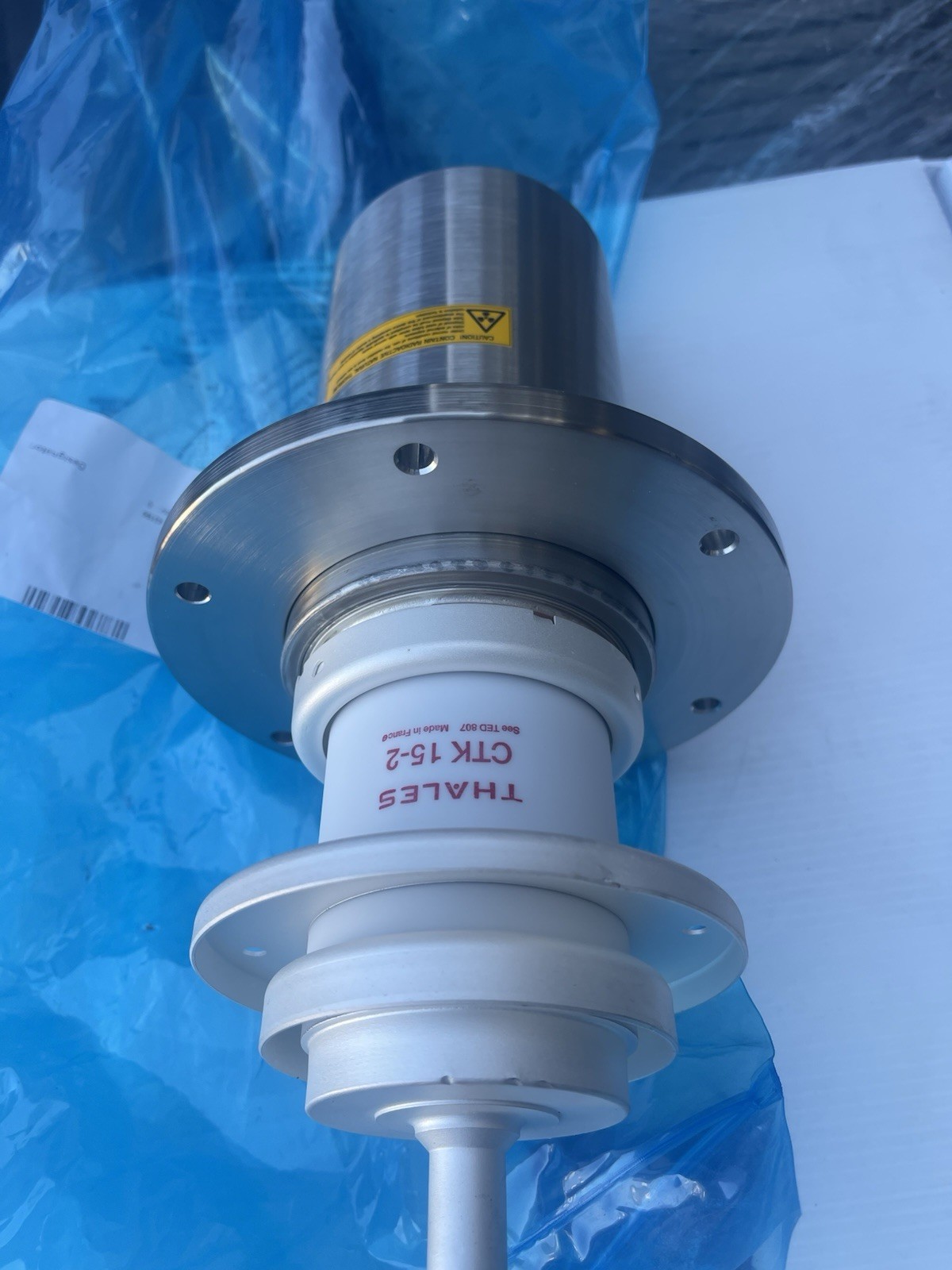 Thales CTK15-2 High Frequency Metal Ceramic Power Triode Tube