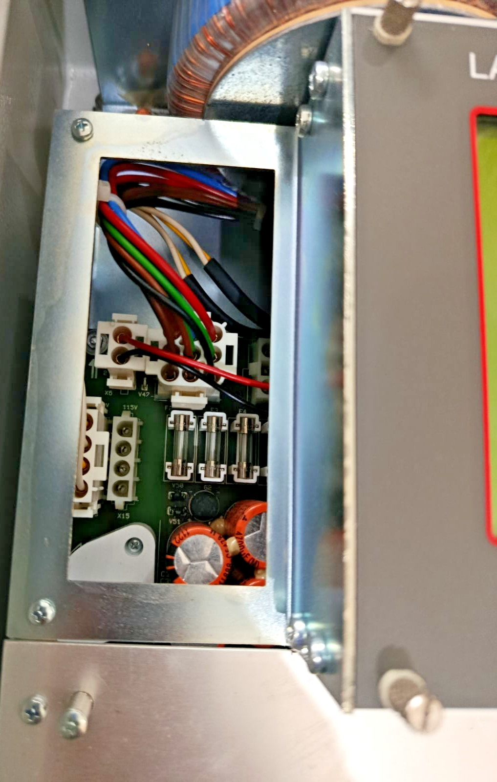 LAMTEC LT2 657R102-LS2 Burner Controller Lambda Control Unit Panel Mounted