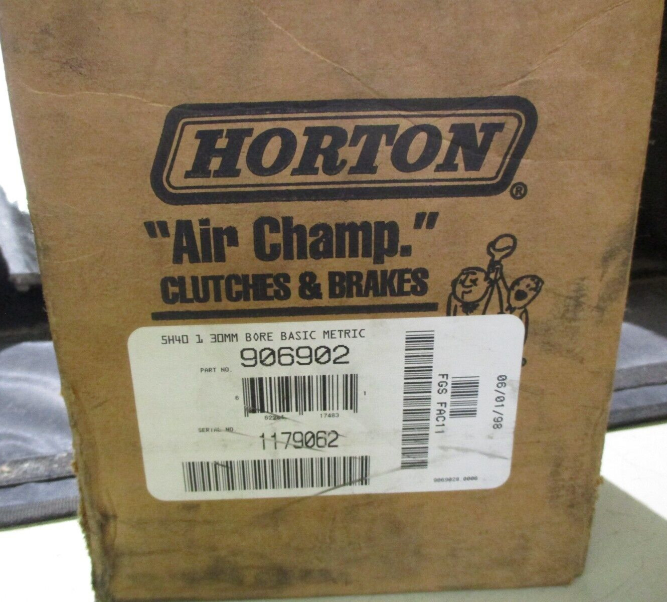 NEW HORTON AIR CHAMP 5H40-1 CLUTCH 30MM METRIC P/N 906902