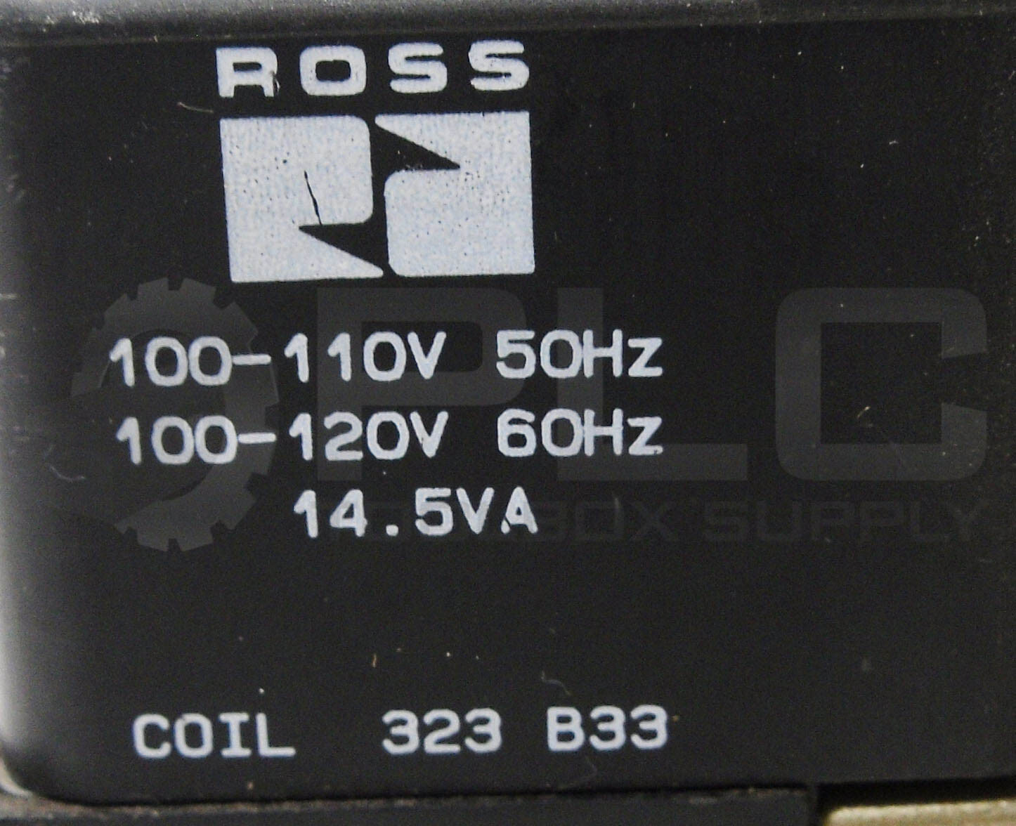 NEW ROSS CONTROLS W6576A3401 SOLENOID VALVE 1-10BAR W/ 344 B33 COIL *READ*