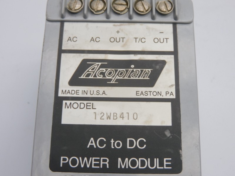 ACOPIAN 12WB410 NSNP