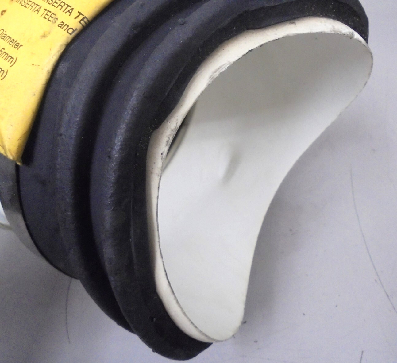 Inserta Tee 6P358AC24 Sewer Line Connector 6″ PVC to 8″ AC