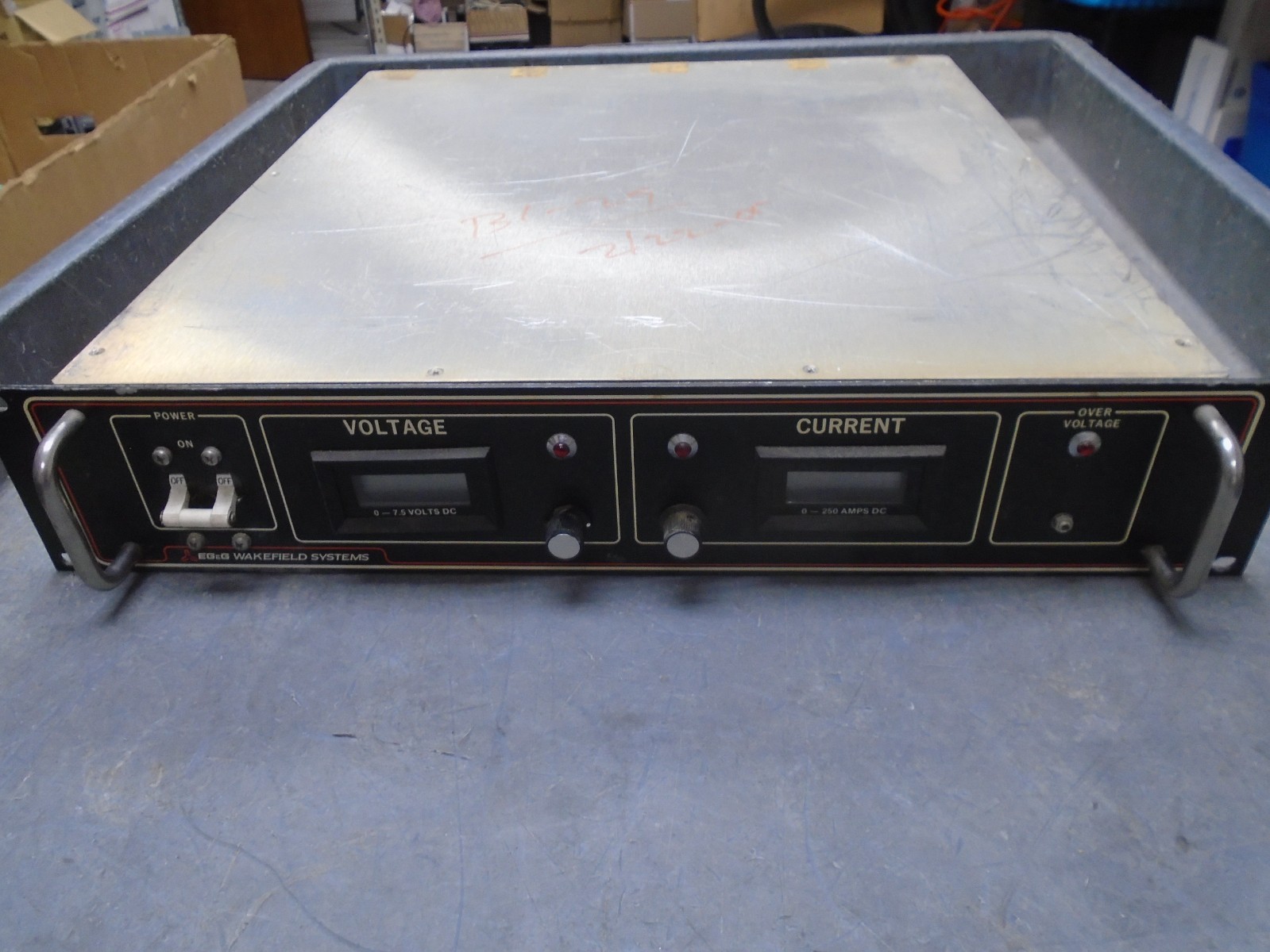 POWER TEN EG&G Wakefield 3401D-7.5250 208 VAC DC Power Supply