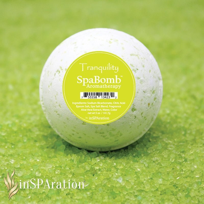 InSPAration Tranquility SpaBomb – 5oz Aromatherapy for Spas & Baths