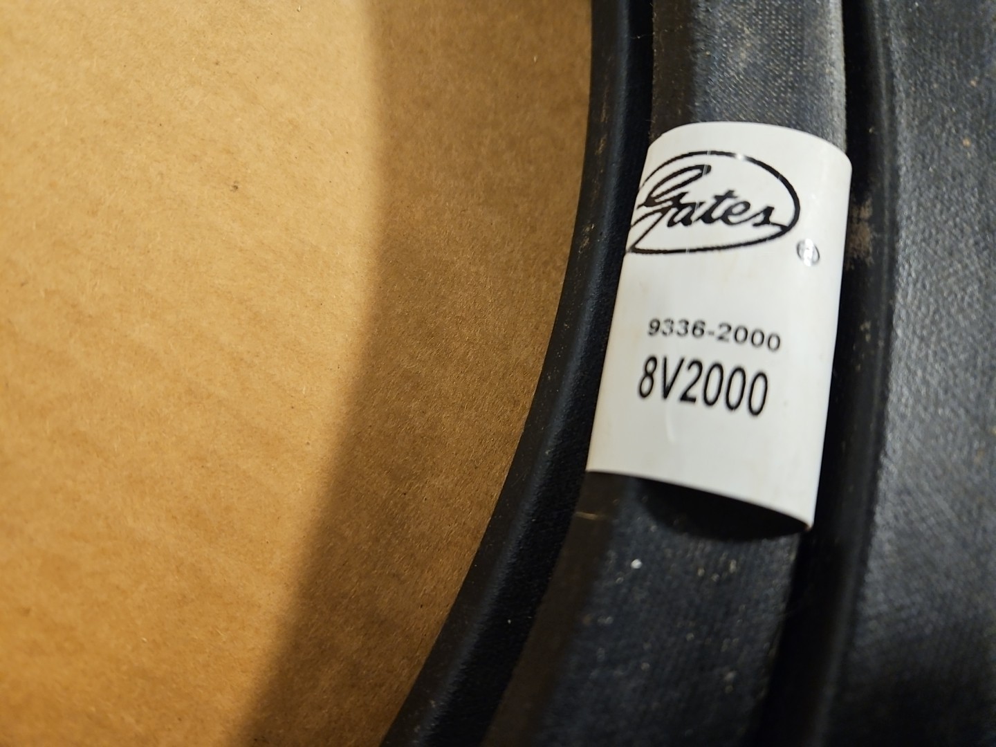 GATES 8V2000 SUPER HC, V-BELT, 0095-0140, T0908