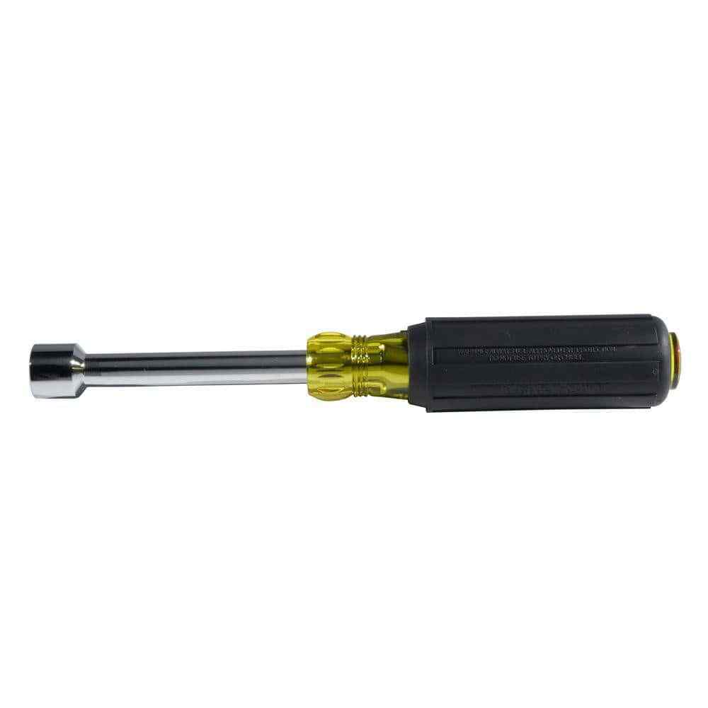 Klein Tools 630-9/16 Nut Driver: 9/16″ Drive, Hollow Shaft, Cushion Grip
