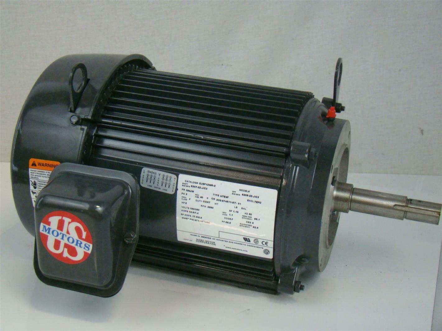US Motor Electric Motor PH3 5HP 50HZ 190/380V 14.9/7.4A 2890Rpm 6205-2Z-JIC3