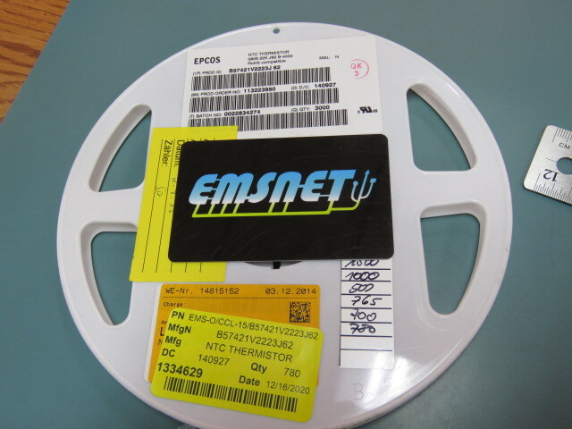 EPCOS B57421V2223J62 Qty of 780 per Lot NTC Thermistor 22k 0805 (2012 Metric)