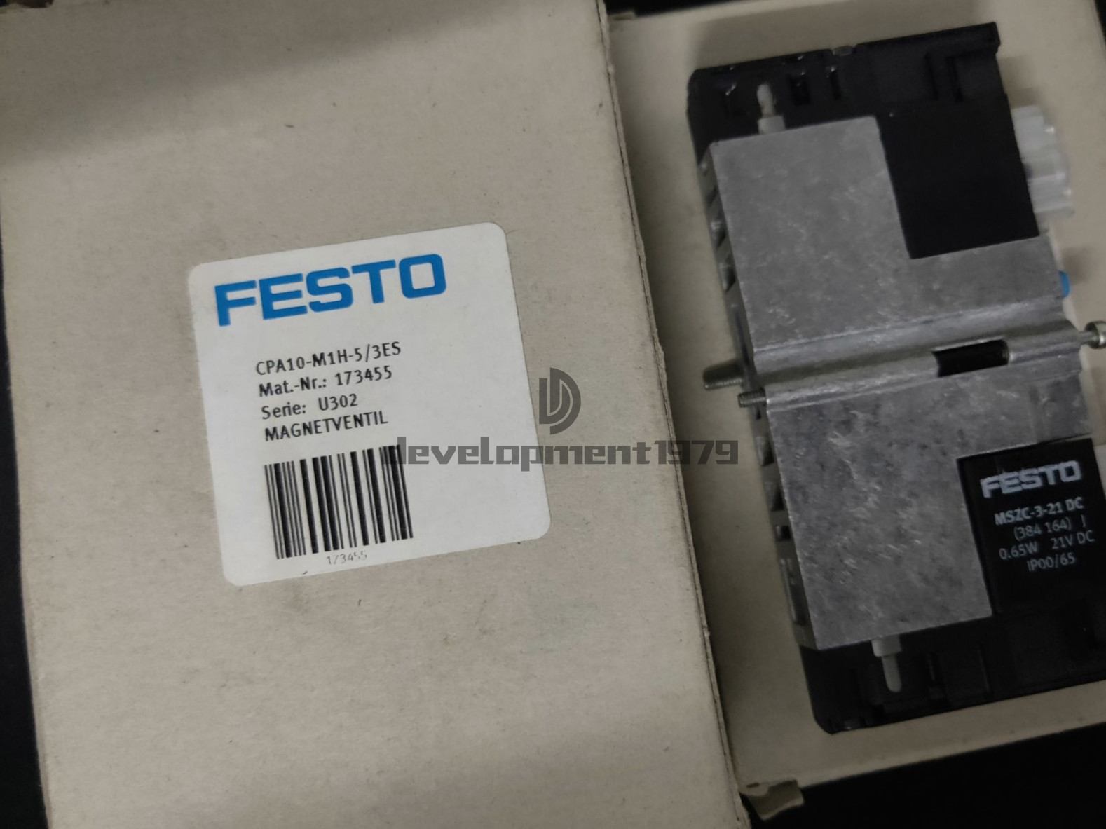 1PCS NEW FESTO CPA10-M1H-5/3-ES 173455 solenoid valve