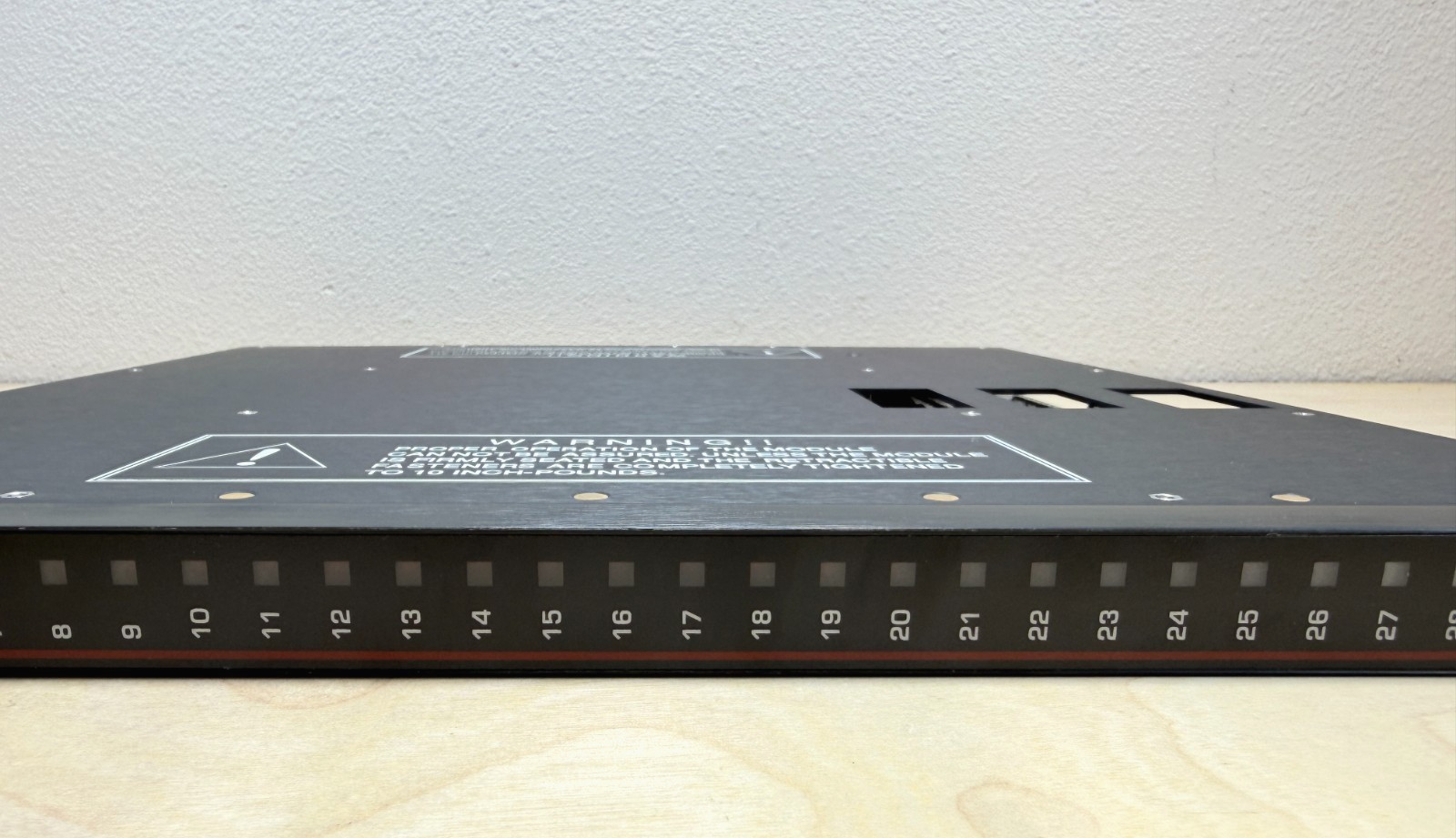 Triconex 3503E EDI Digital Input Module, 24V AC/DC