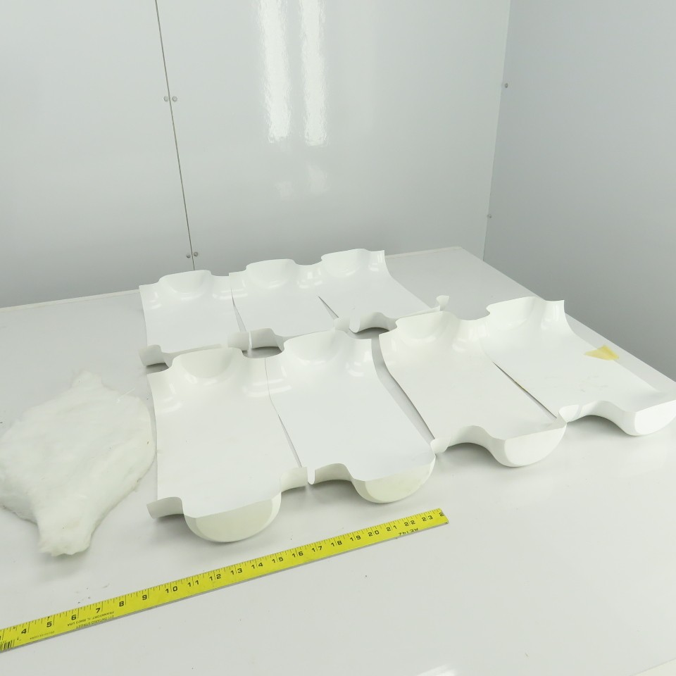 Proto #11-TV Pipe Insulation Fitting PVC Tee Lot Of 7