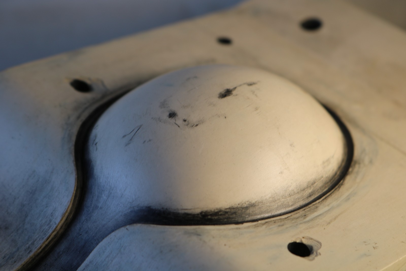 Industrial Aluminum Foundry Mold 13LB Prototype Spoon Casting Brutalist Chic Art