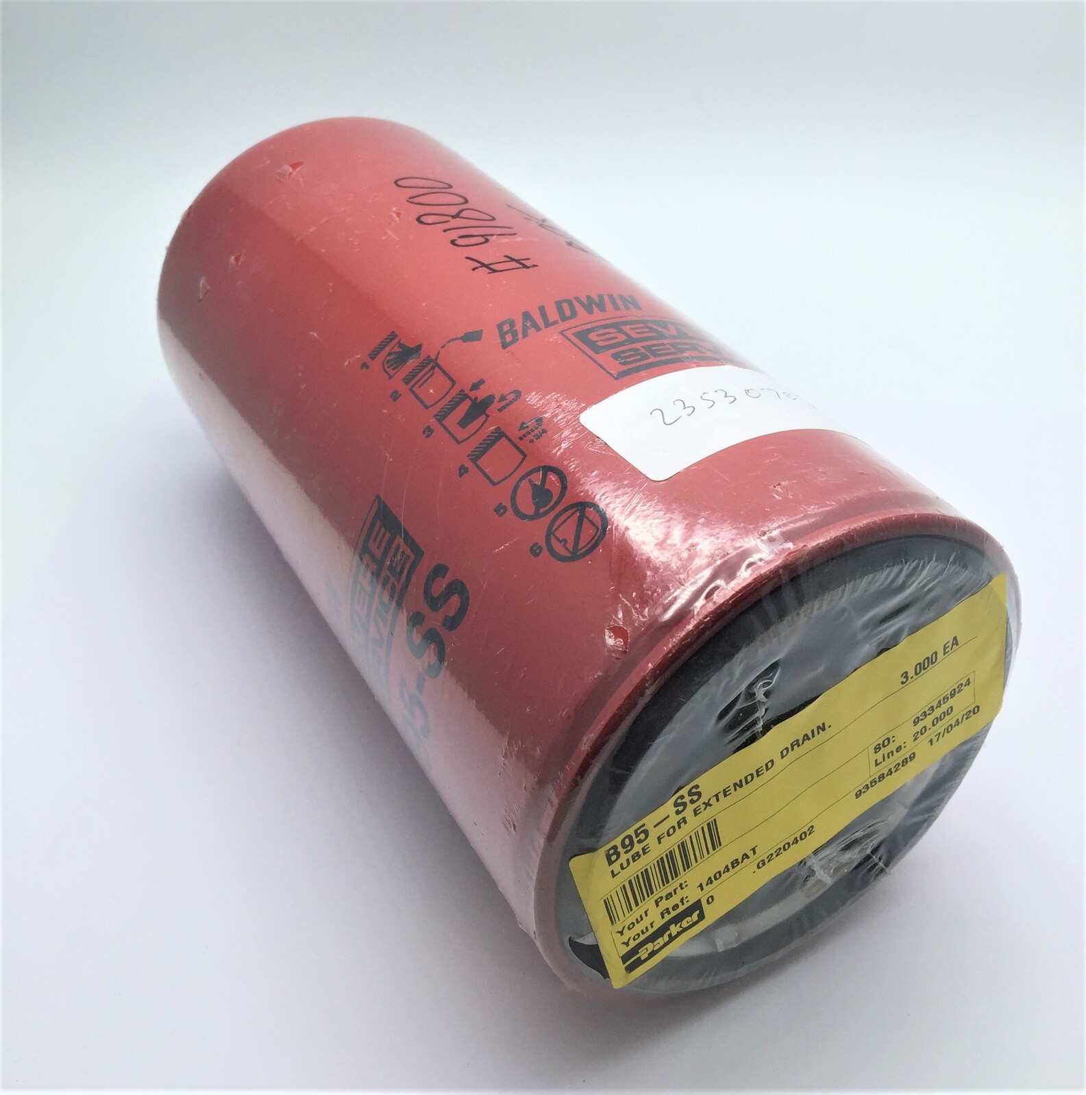 Baldwin B95-SS Lube Filter Severe Service Spin-on Replaces GMC 25010495