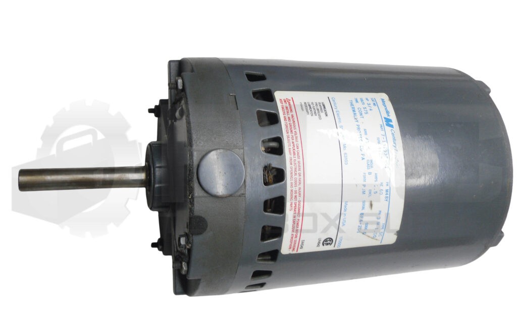 MAGNETEK 7-142935-01 CENTURY ELETRIC, 3/4 HP, 1140 RPM, 3PH, M48Y FRAME, 1.5A