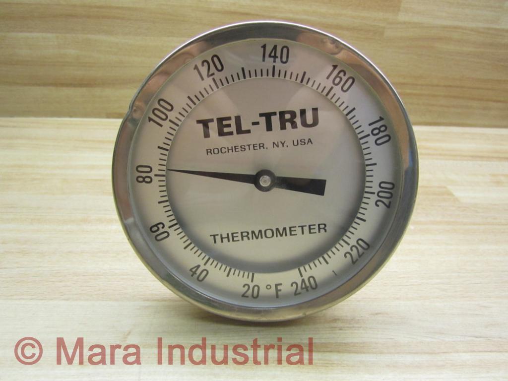 Tel-Tru 20-240°F Thermometer
