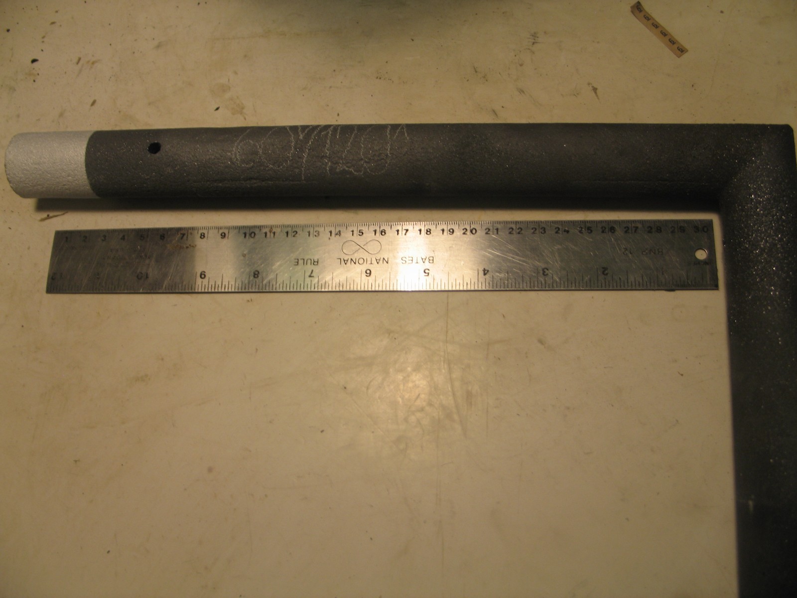 NEW SANDVIK GLOBAR “B” 340 X 430MM OD 1600C SiC HEATING ELEMENT P4376