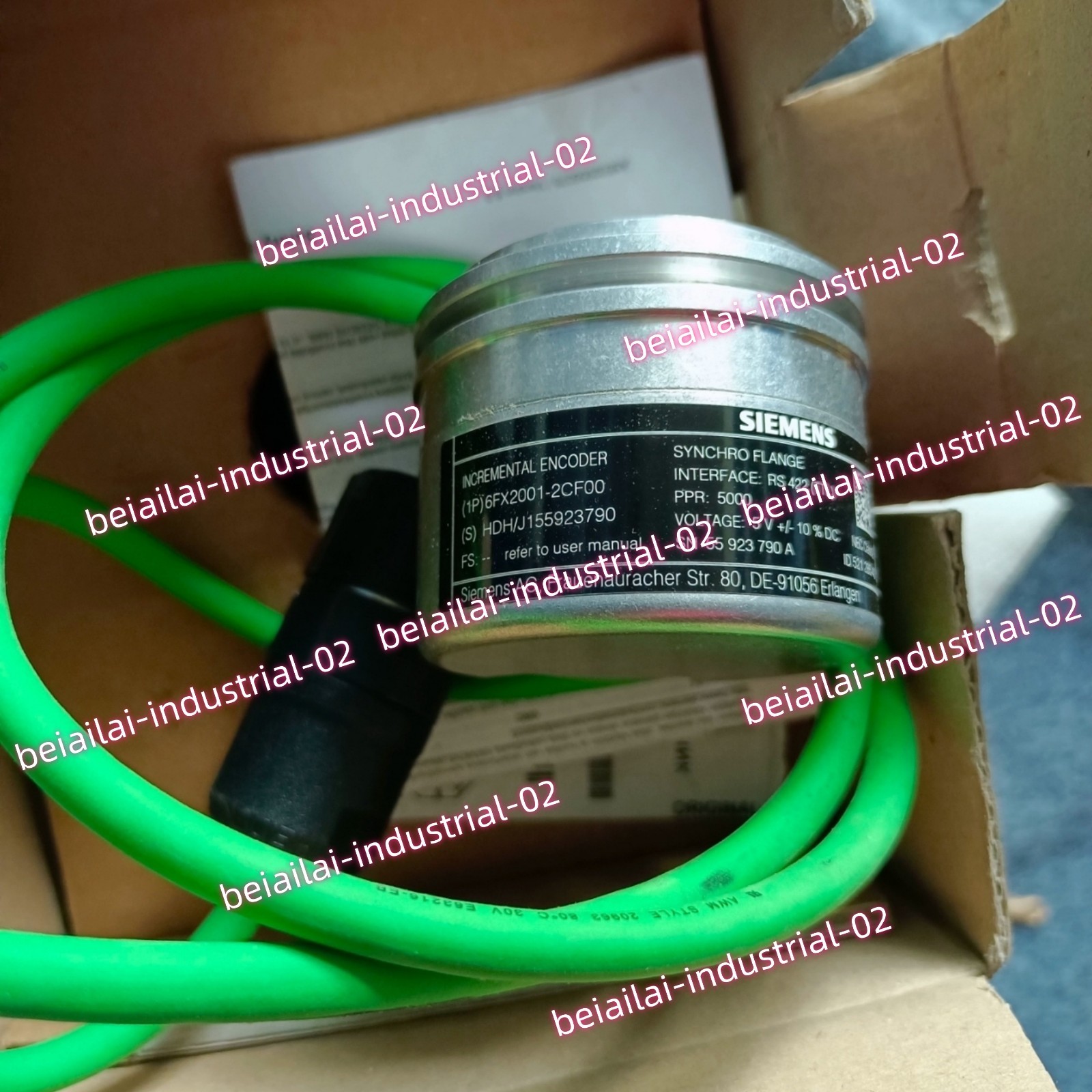 SIEMENS Actual Value Encoder 6FX2001-2CF00#1pcs new in box