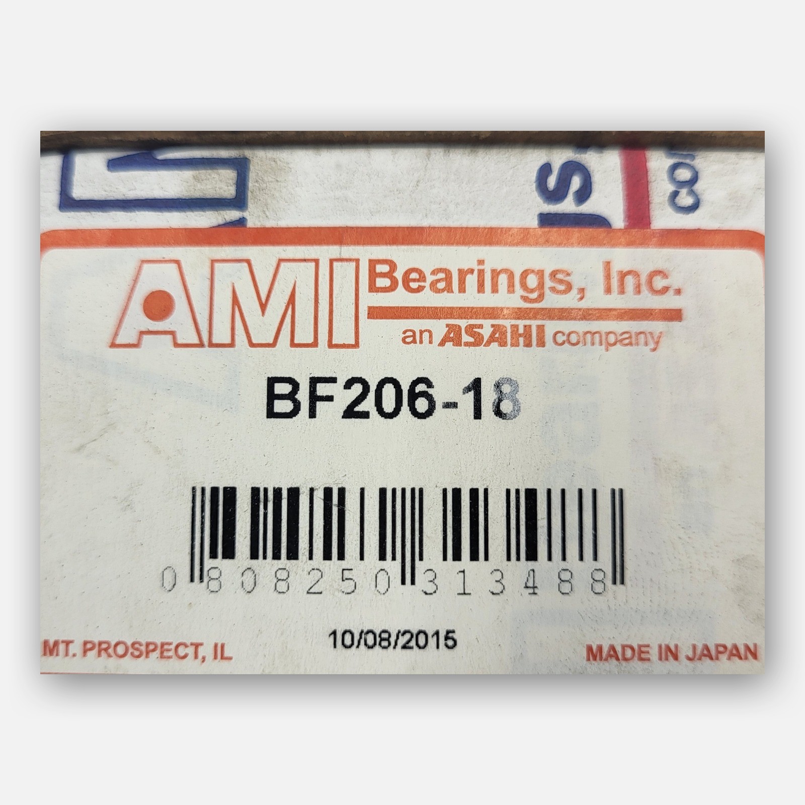 NEW AMI BF206-18 BLOCK BEARING 1-1/8”