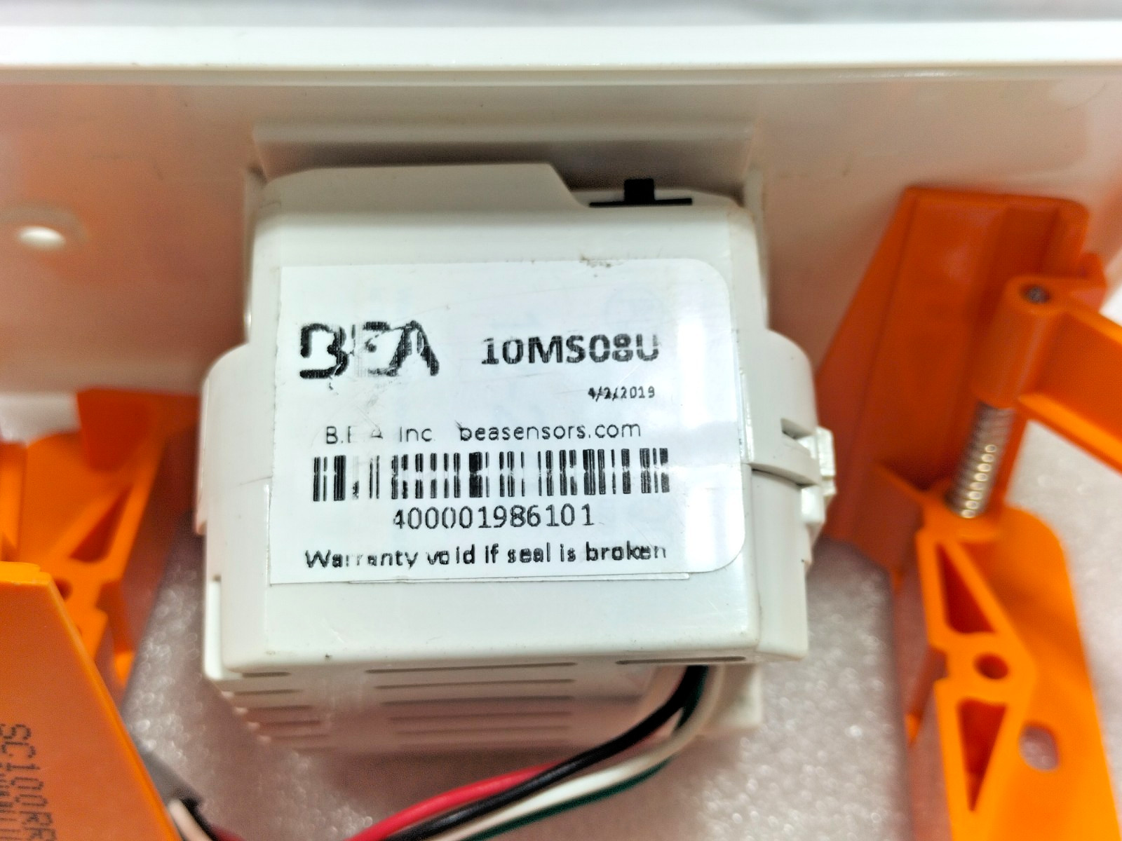 SECURITRON ASSA ABLOY WSS-W1 WAVE SENSE SWITCH WHITE