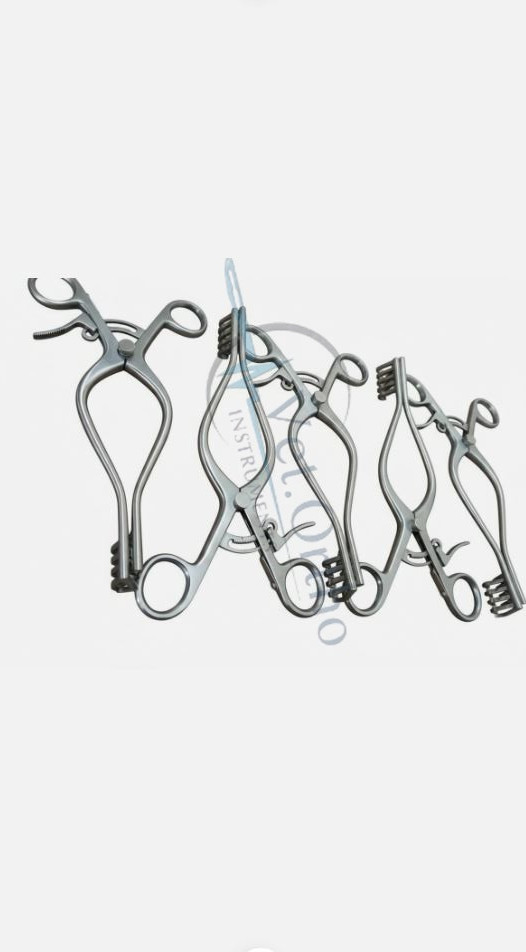Medical Surgical Retractors Set 5 PCS Stainless Steel Instruments