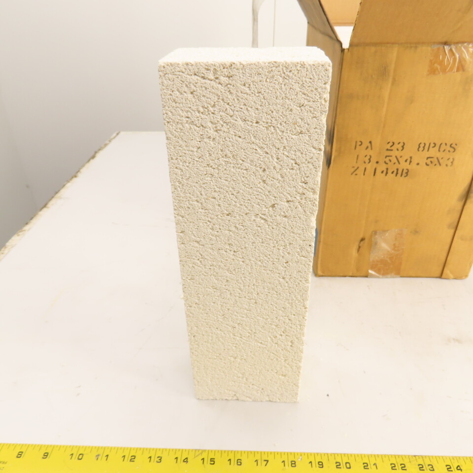 BNZ PA-23 Insulating Fire Brick 2300° 13.5″ x 4.5″ x 3″ Box Of 8