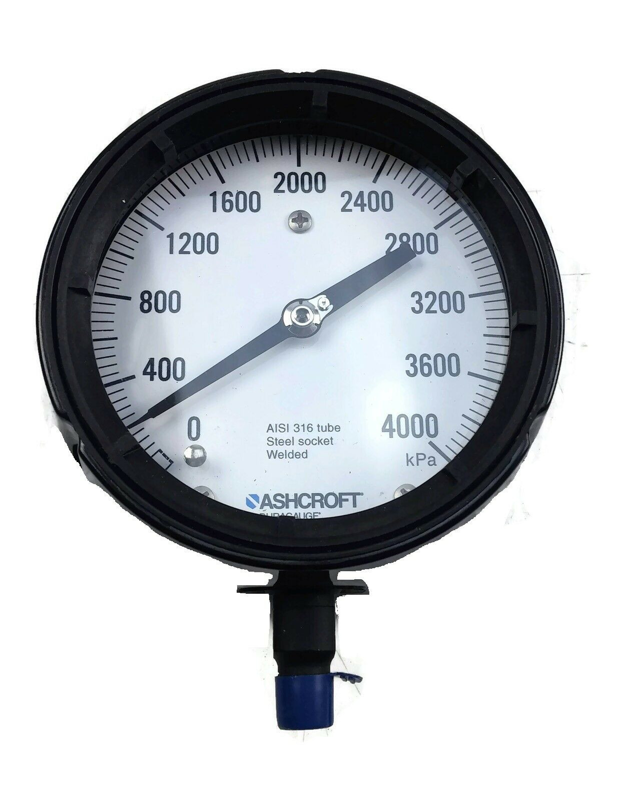 Ashcroft Duragauge Aisi 316 Tube Sucket Welded 4000 KPA