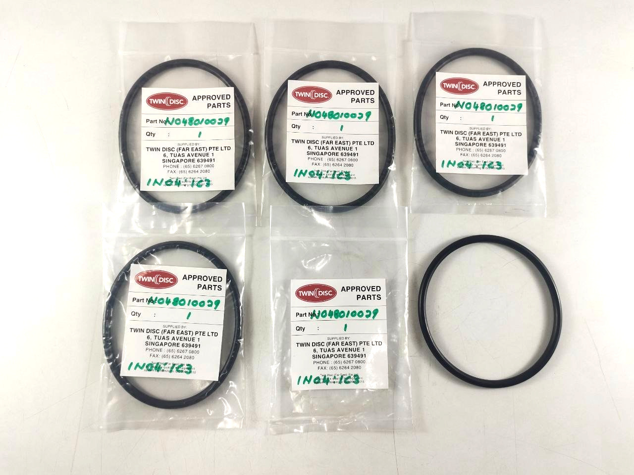 O-Ring P/N N048010029 For Twin Disc ( Pack of 4 )
