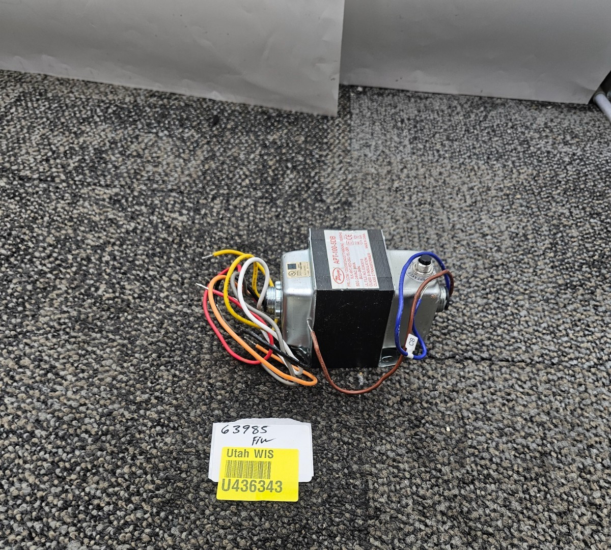 DWYER APT-100-5DB AC POWER TRANSFORMER, 120/208/240/277/480 VAC INPUT