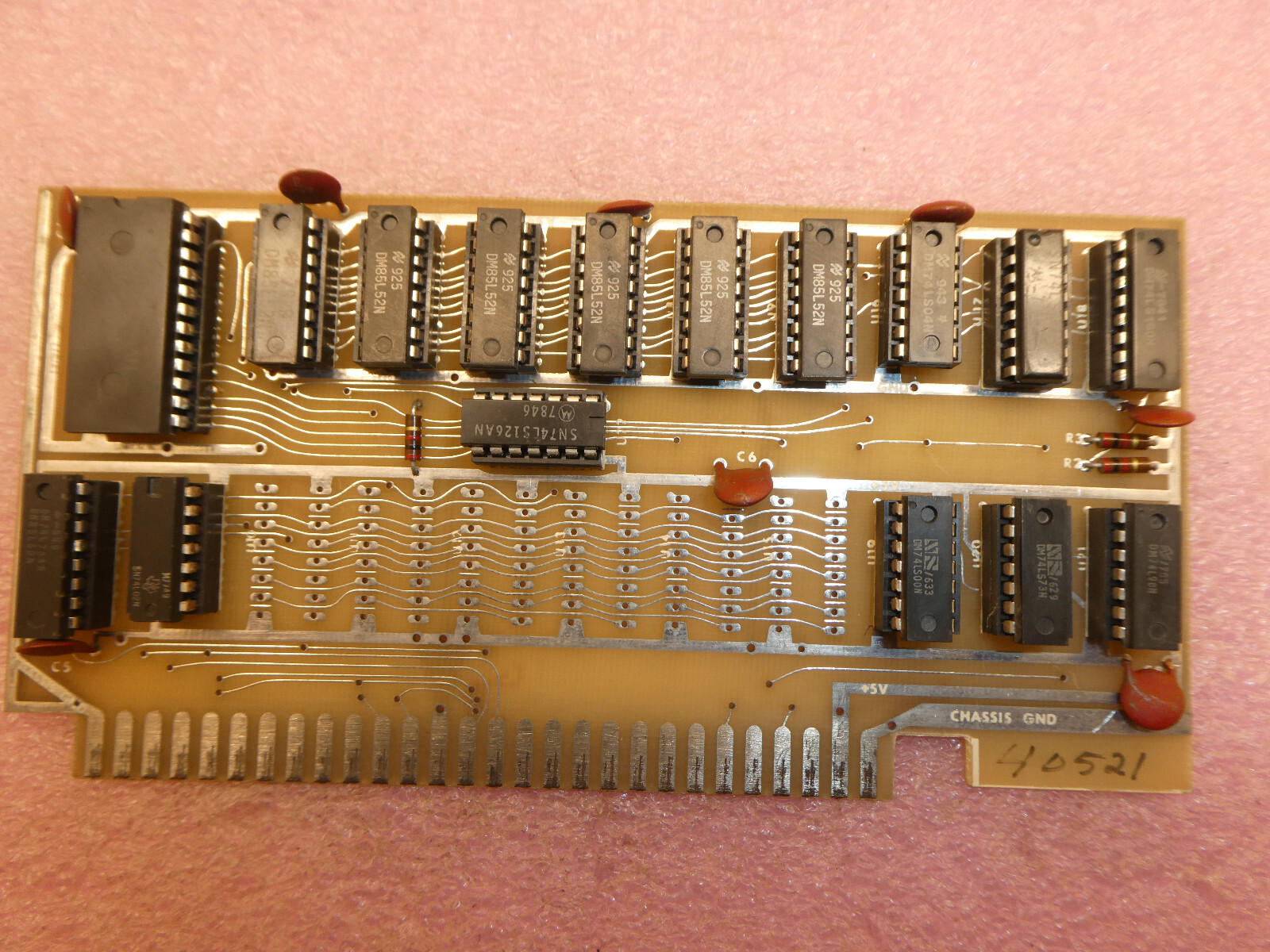 NMC 108520 BOARD CHASSIS GND CNTR