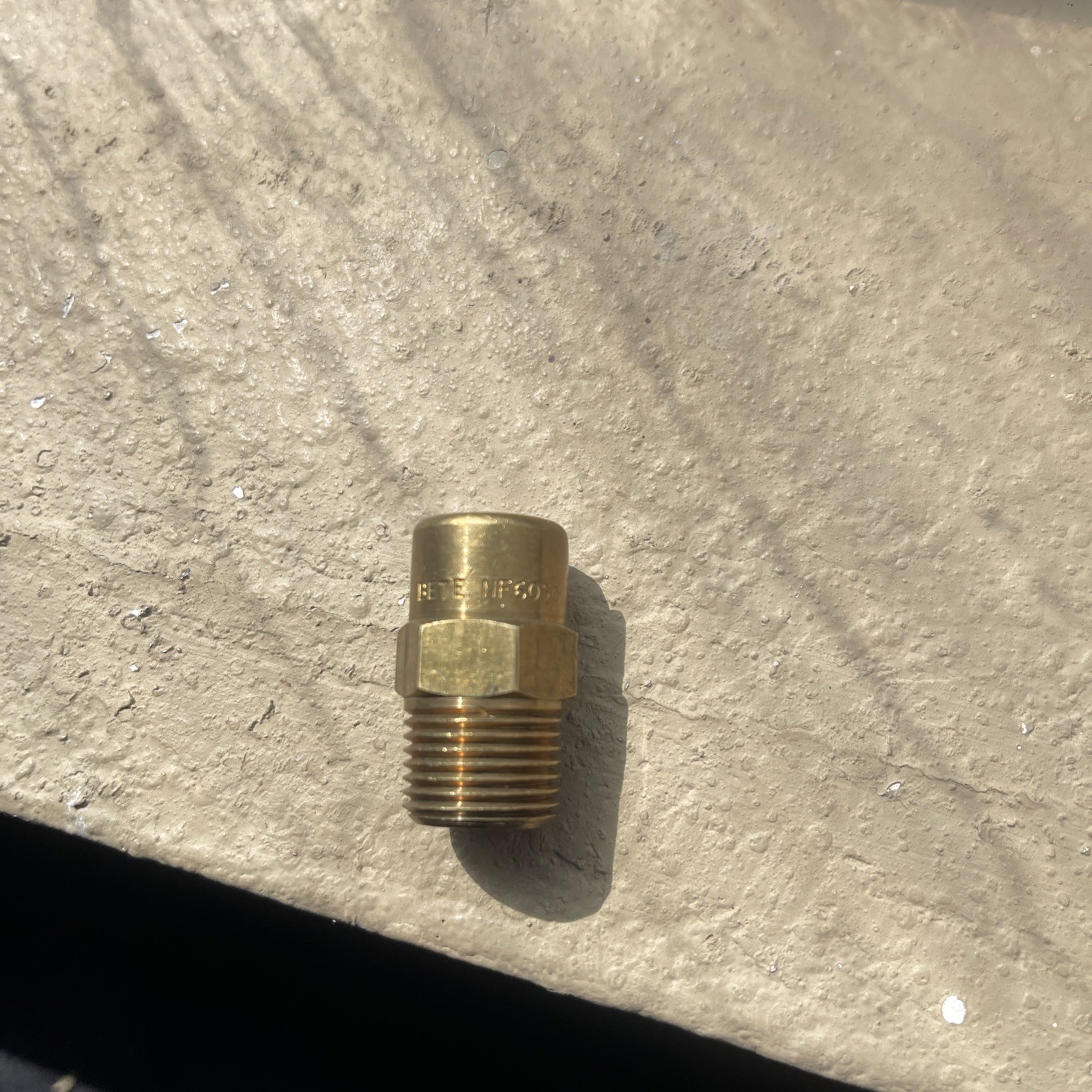 BETE NF6050 Nozzle Brass