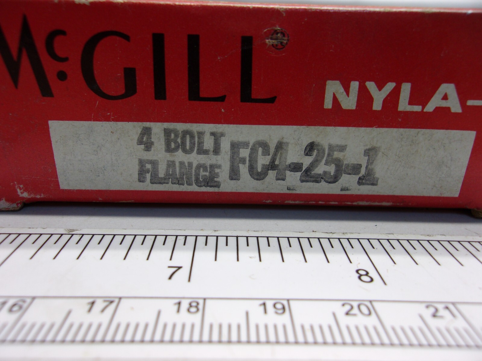 MCGILL FC4 25-1, 4 BOLT FLANGE BEARING, 0595A