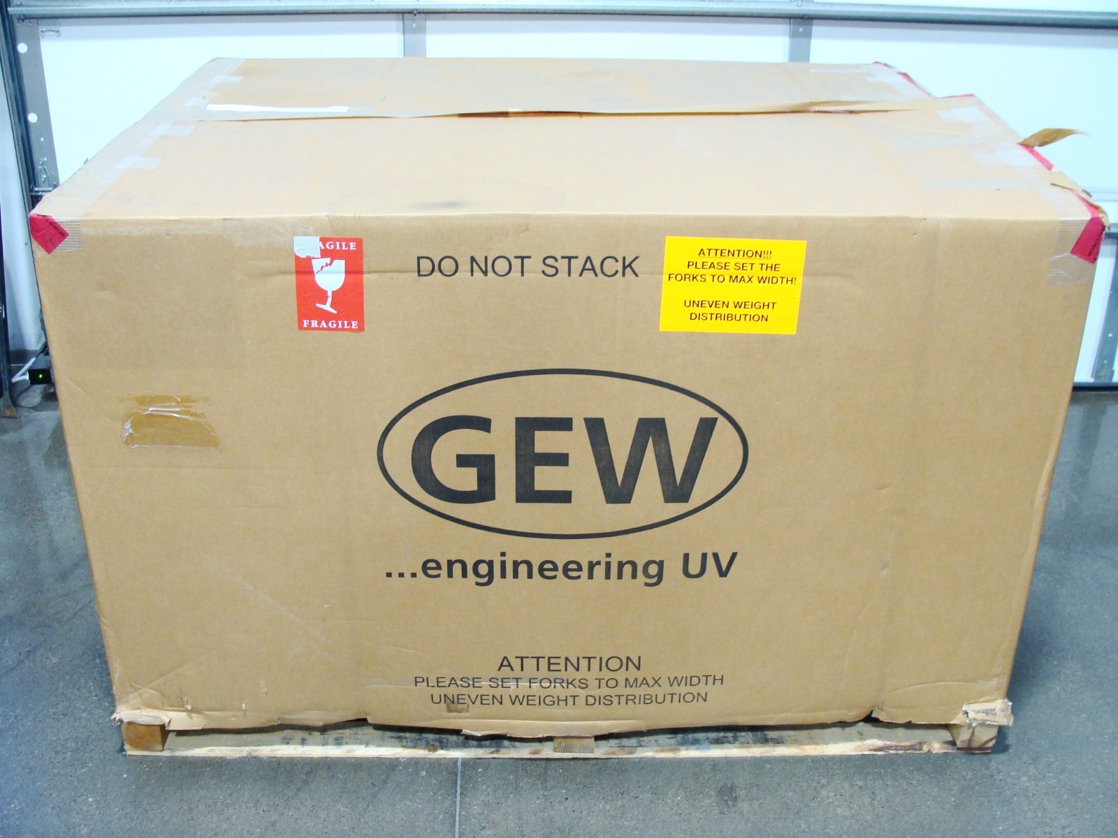 New GEW Rhino / RLT Engineering UV Curing System For Printing & Coating W/ E2C