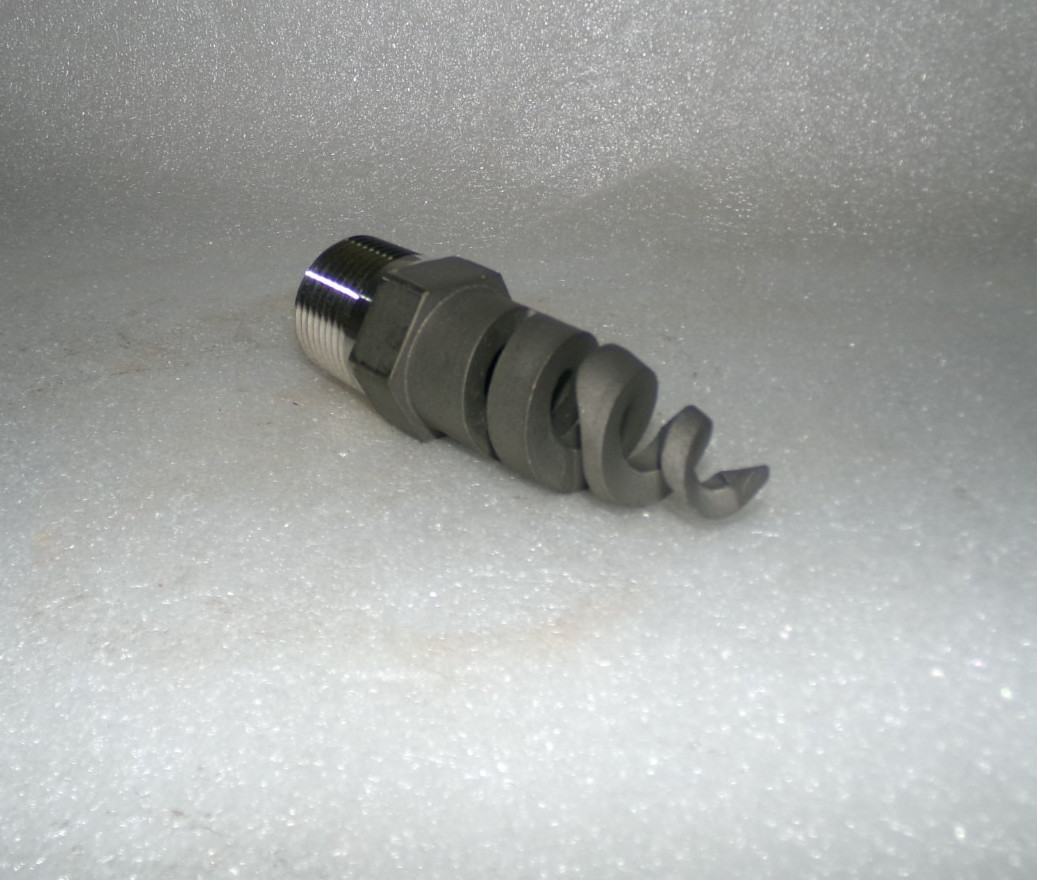 Bete TF48FC 1″ NPT Full Cone Spiral Nozzle Stainless Steel NEW