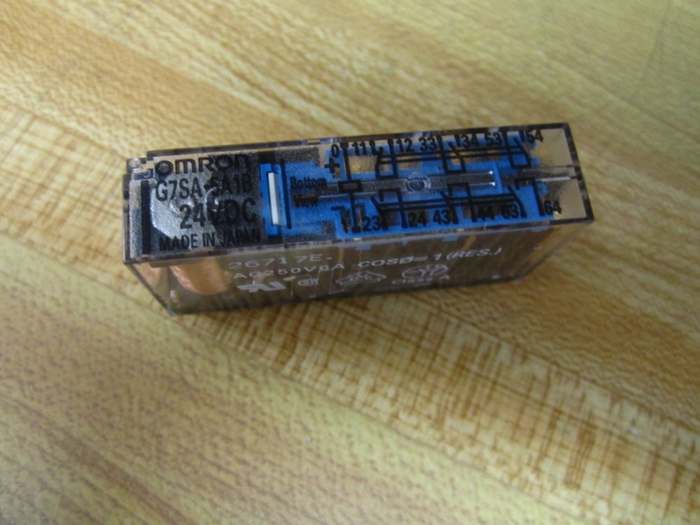 Omron G7SA-5A1B-24V DC Relay G7SA-5A1B-24VDC (Pack of 3)