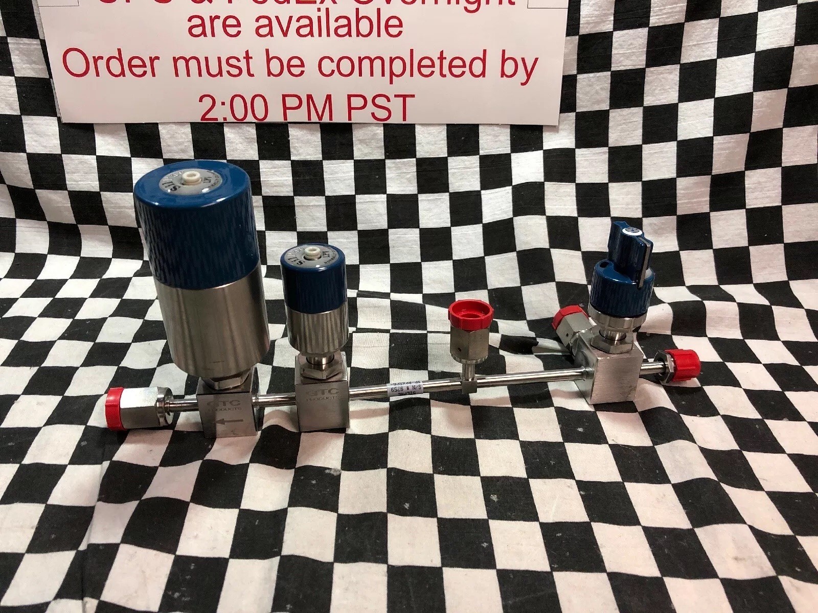 SilPac High Purity Industrial Gas Stick Assemblies 1/4″ F/M VCR, SP-RPXSP6