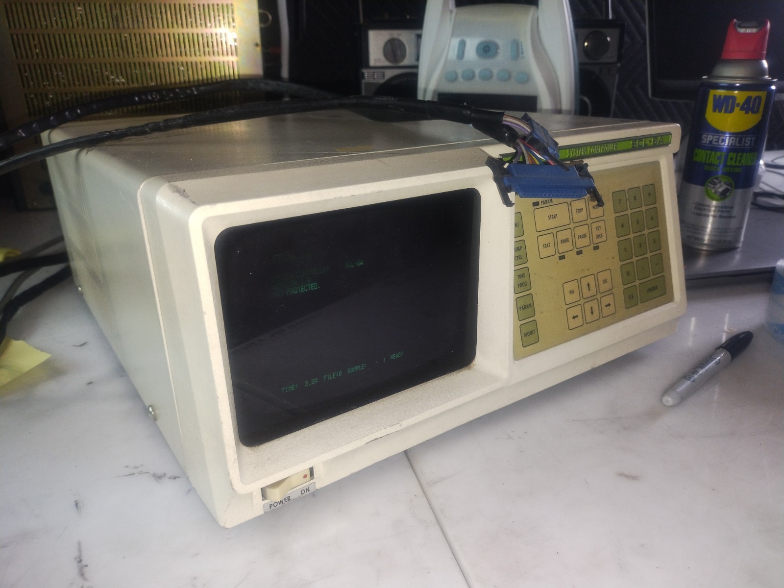 Shimadzu SCL-6A System Controller for Chromatography HPLC W/ Data Cables