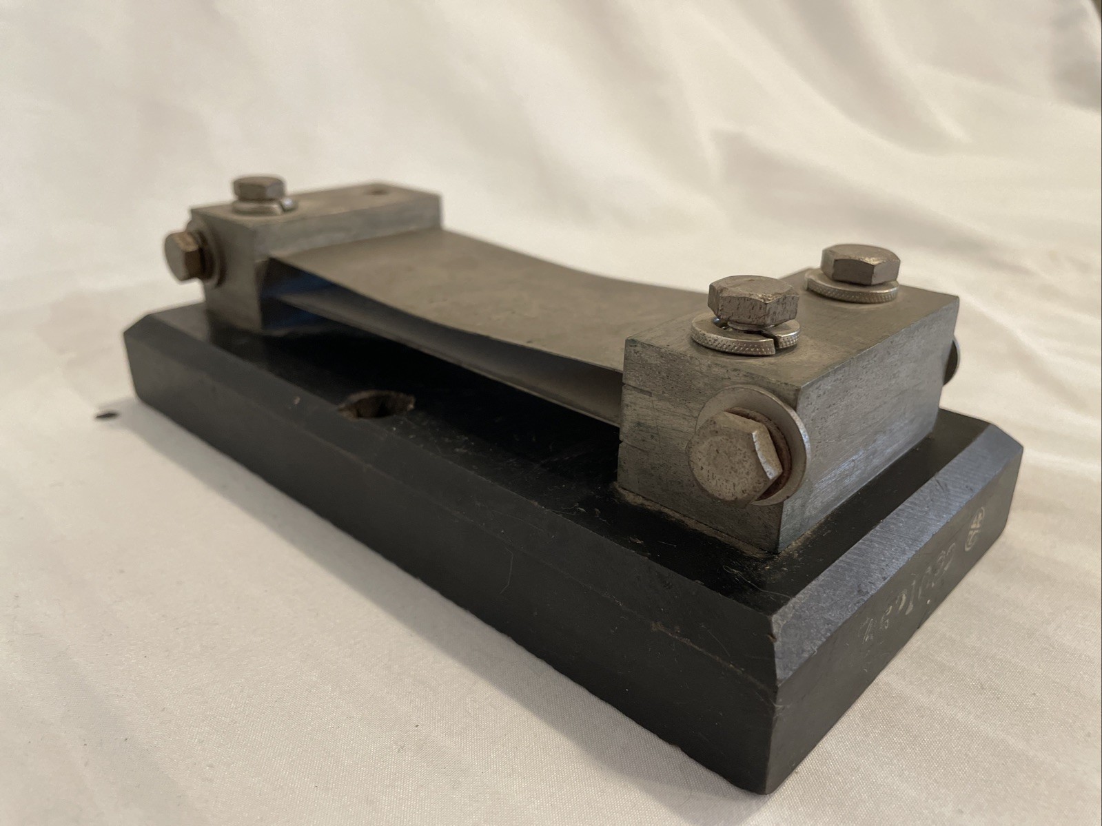 Sangamo Antique 100a 100 Amp Current Shunt + Base 100MV Industrial Elec Type B