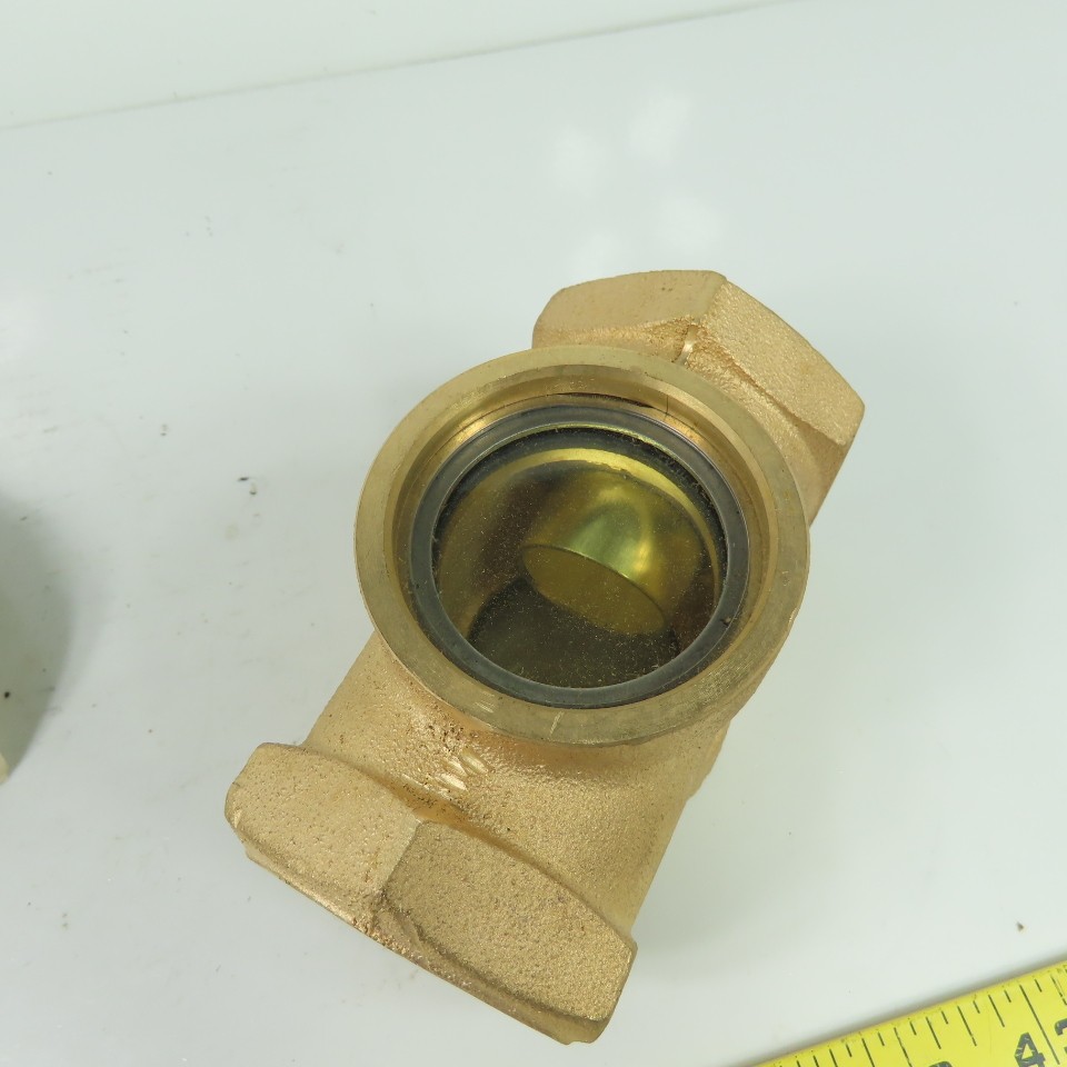Kaydon 55B Double window Flow Sight Indicators 1-1/2″ NPT NEW