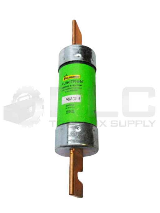 NEW BUSSMANN FRN-R-200 ENERGY EFFICIENT FUSE 200A 250VAC 125VDC