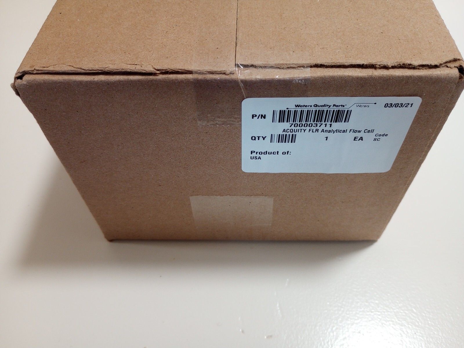WATERS ACQUITY UPLC FLR FLOWCELL with PART # SKU 700003711 **NEW-IN-BOX**