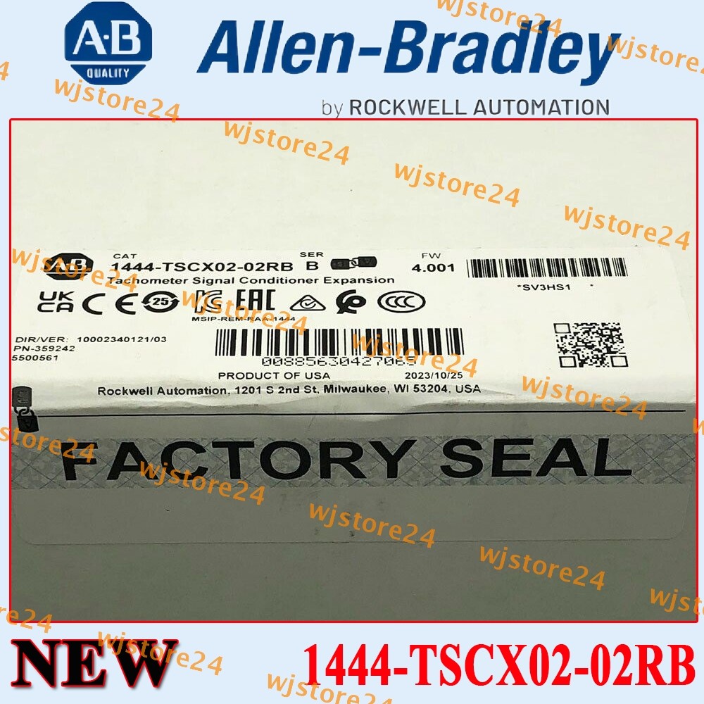 1444-TSCX02-02RB Tachometer Signal Conditioner Expansion New NEW PLC