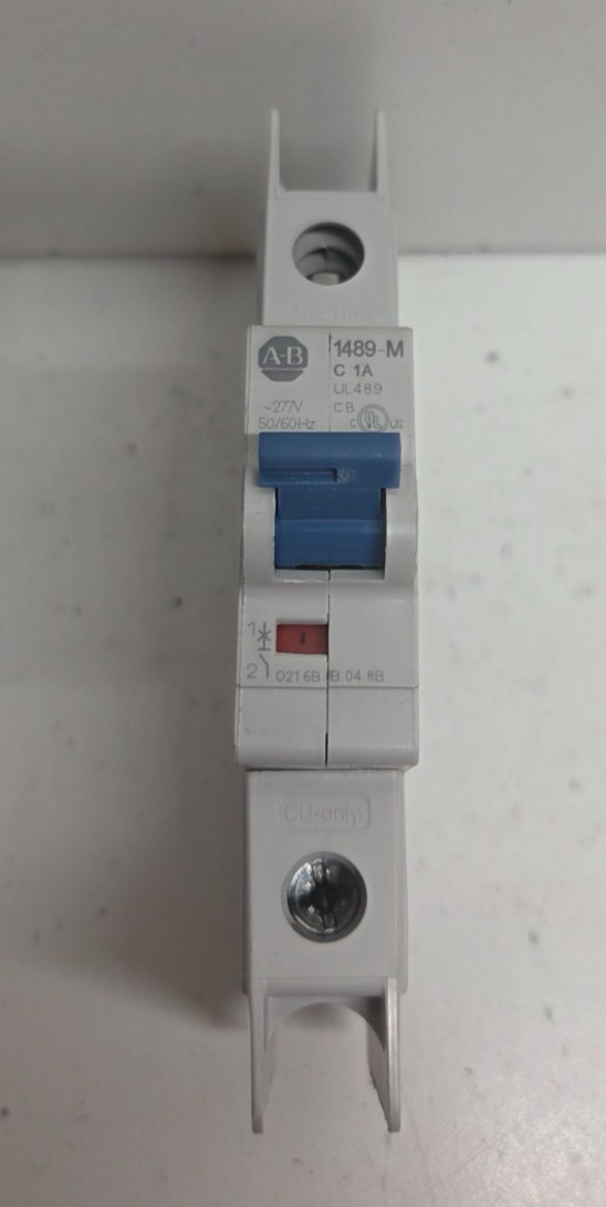 NEW NO BOX! ALLEN-BRADLEY 1A 277V 1-POLE CIRCUIT BREAKER 1489-M1C010