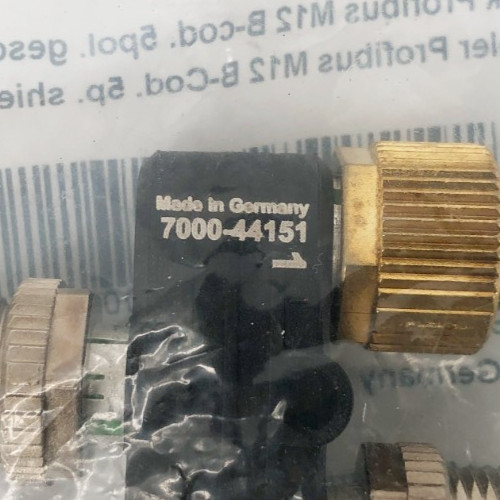 New Murr Elektronik 7000-44151-0000000 T-Coupler Profibus M12 B-Cod 5p Shielded